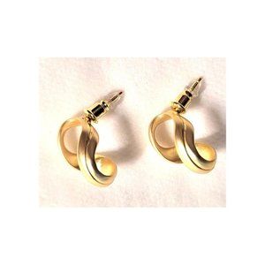 New High Polished Finish Geometric Design Huge Stud Earrings Fabulous Style